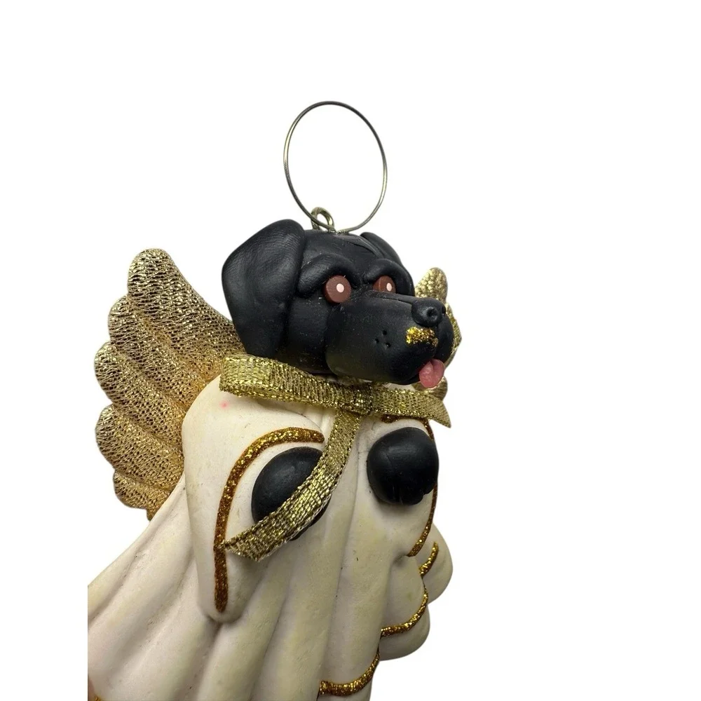 🎄Labrador‎ Memory Dog Angel Ornament Holiday Christmas Adorable